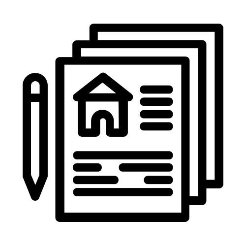 house and lists Icon